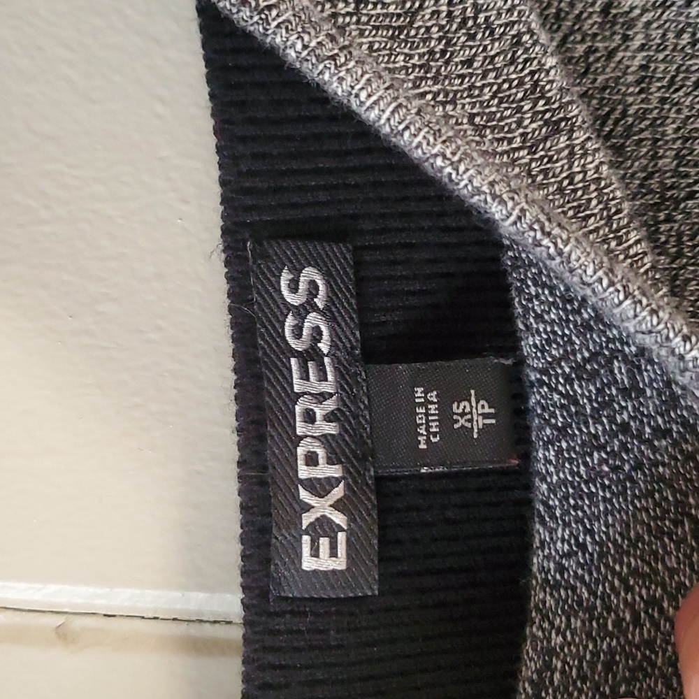 Express Ruched Sweater Dress - Picture 4 of 4